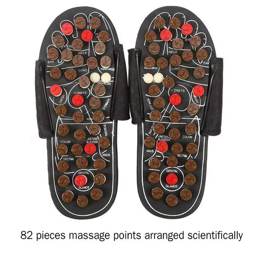 Foot Massage Slippers Acupuncture Therapy Massager Shoes for Foot Acupoint Activating Reflexology Feet Care Massageador Sandal