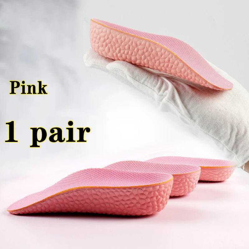 Orthopedic Height-Increasing Insoles for Men and Women - Arch Support Memory Foam Shoe Pads for Flat Feet and Sneakers
